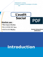 L'audit Social: La Motivation Dans L'entreprise