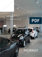 Fagerhult Lighting Guide Car Showrooms