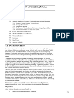 Unit 7 Vibration of Mechanical Systems: Structure