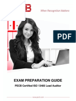 Pecb Iso 13485 Lead Auditor Exam Preparation Guide