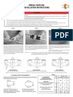 Omega Elastomeric Couplings - Installation Manual