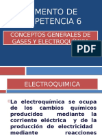 Conceptos Generales de Gases y Electroquimica