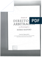 Estudos de Direito Da Arbitragem em Homenagem A Mario Raposo Artigo Dr. ...