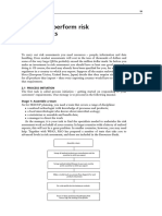 How To Perform Risk Assessments: 2.1 Process Initiation