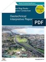 Auckland Geology - Waterview Geotechnical Interpretive-Report