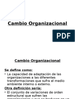 21 Cambio Organizacional