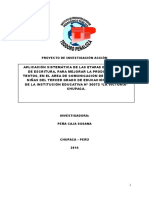 Proyecto de Investigación Acción