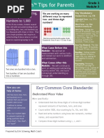 Eureka Math Grade 2 Module 3 Parent Tip Sheet 1