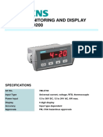 7ML5740 Siemens Remote Monitoring and Display - Sitrans RD200