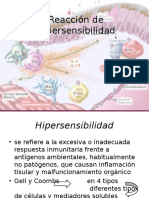 Reacción de Hipersensibilidad