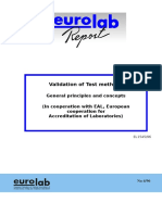 Validation of Test Methods