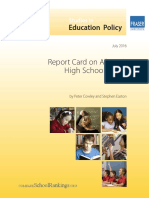 Report Alberta High Schools 2016