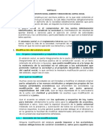 Modificación Del Estatuto Social Aumento y Reducción Del Capital Social