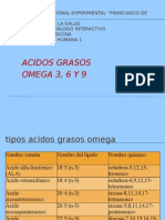 Acidos Grasos Omegas 3 6 9