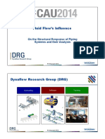 Fluid Flow's Influence: On The Structural Response of Piping Systems and Their Analysis