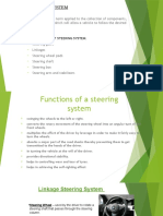 Steering System: Steering Is The Term Applied To The Collection of Components