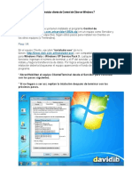 Como Instalar Cliente de Control de Ciber en Windows 7