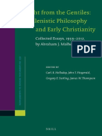  Hellenistic Philosophy and Early Christianity