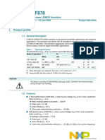 Product Profile: UHF Power LDMOS Transistor