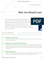 What Can You Do With Python - Ecourse Review PDF