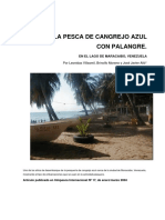 La Pesca de Cangrejo Azul Con Palangre en El Lago de Maracaibo-Venezuela