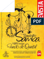 Revista Banda Do Samba Edição 04 - Fundo de Quintal