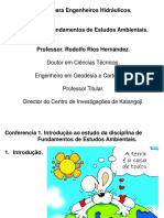 Conferencia 1. Introdução Ao Estudo Da Disciplina de Fundamentos de Estudos Ambientais