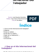 Día Internacional Del Trabajador