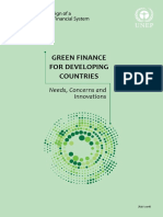 Green Finance For Developing Countries