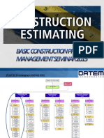 Construction Estimating PDF