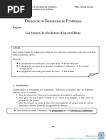 ch5 Démarche de Résolution de Problèmes PDF