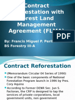 Contract Reforestation With Forest Land Management Agreement