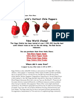 Worlds Hottest Chile Pepper - World Record Heat PDF