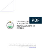 Solar Panel Manufacturing