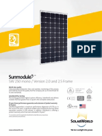 Sunmodule Solar Panel 250 Mono Ds