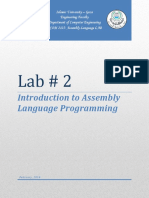 Assembly Lab2