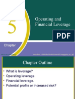 Operating and Financial Leverage: Mcgraw-Hill/Irwin