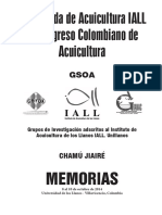 Memorias VI CCA y XX Jornada IALL 2014