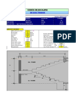 Memoria de Calculo de Escalera de Dos Tramos