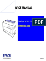 Service Manual Epson DFX9000 