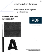 Salomon - Cogniciones Distribuidas