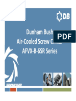 Dunham Bush Air Cooled Screw Chiller AFVX B 6SR Series