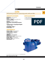 AG-JEC Serie: Self-Priming Pumps For Swimming Pools With Pre-Filter