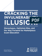 Cracking The Invulnerability Illusion: Stereotypes, Optimism Bias, and The Way Forward For Marketplace Scam Education