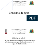 1aula 4 - Consumo de Agua