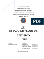 Estado de Flujo de Efectivo