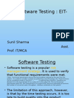 Software Testing