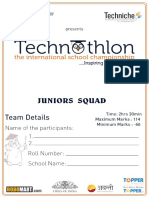 Technothlon 2015 JUNIOR (En)