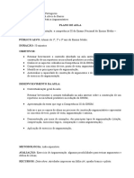 3 Plano de Aula - Argumentação - A Competência III Do Exame Nacional Do Ensino Médio ENEM - 4 Cópias