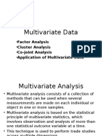 Unit 4 Multi Variate Data